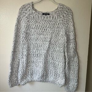 Buffalo David Bitton Knit Gray Women's Crew Neck Sweater